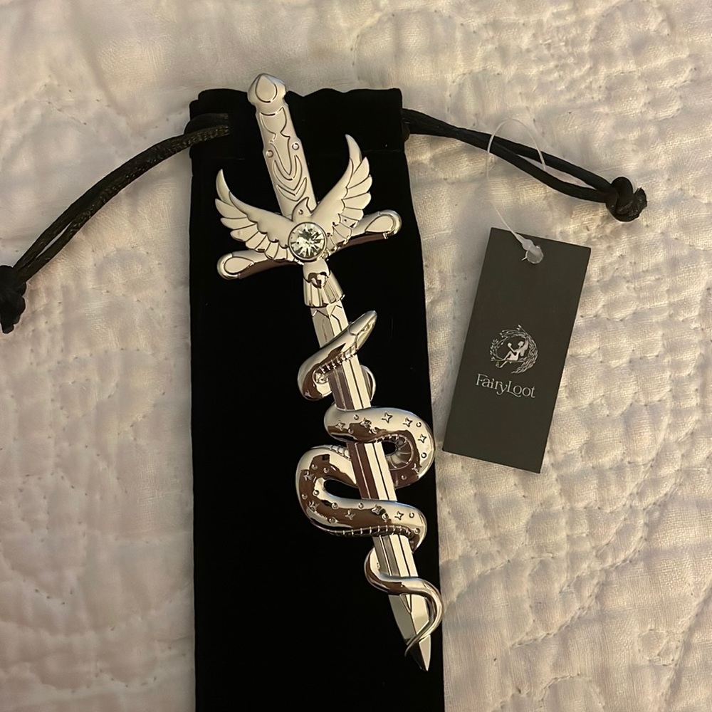 ✨Fairyloot✨ Serpent and Dove letter opener